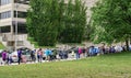 March for Babies, Roanoke, Virginia, USA Royalty Free Stock Photo